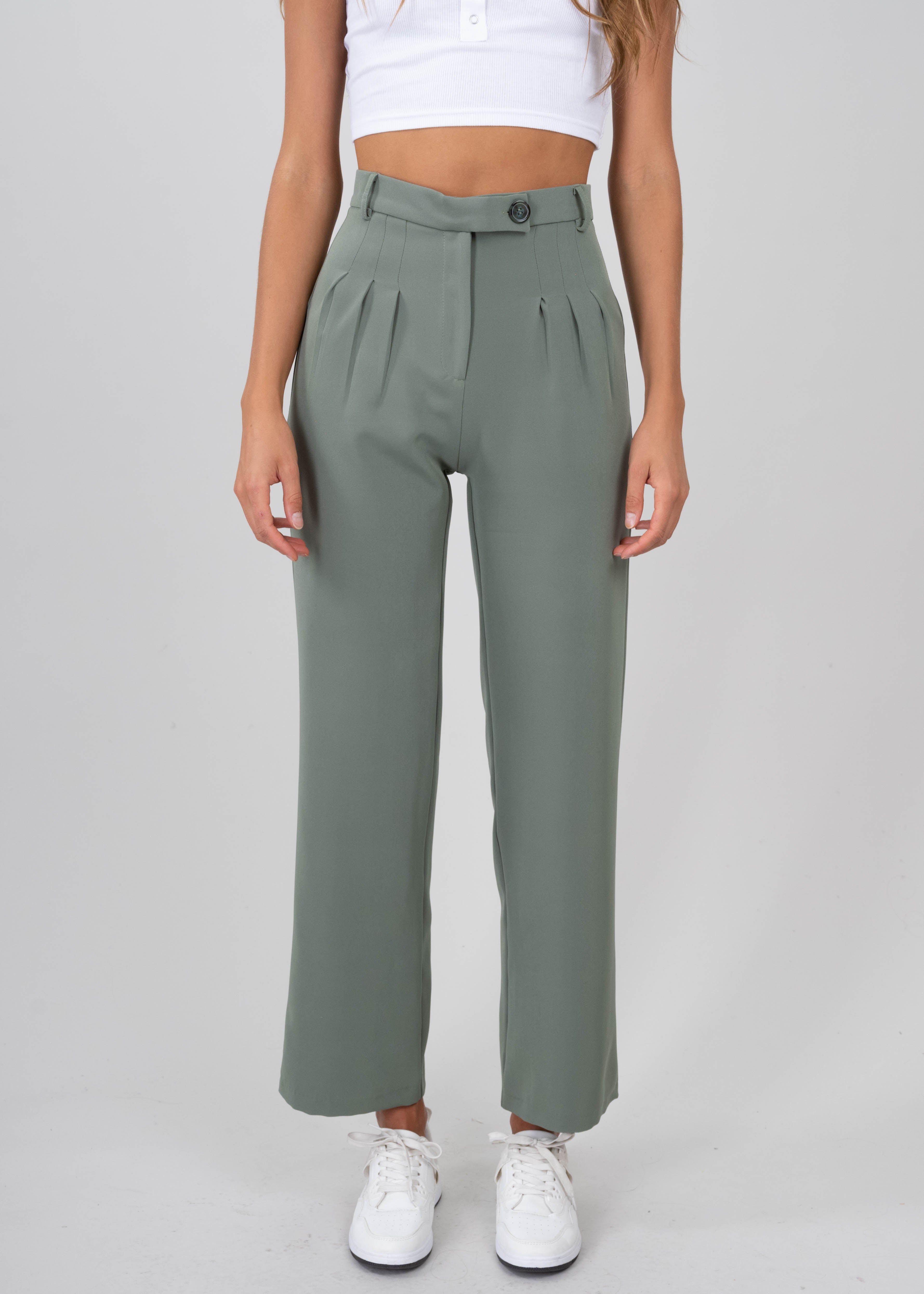 Pantalón wide leg cintura alta 3 pinzas sold by Shasa product image thumbnail 2