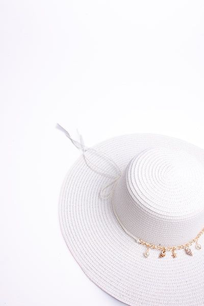 Sombrero floopy cadena conchas sold by Shasa product image thumbnail 3