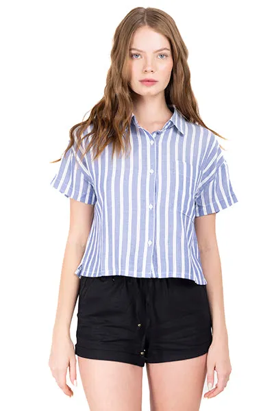 Camisa manga corta rayas sold by Shasa product image thumbnail 2