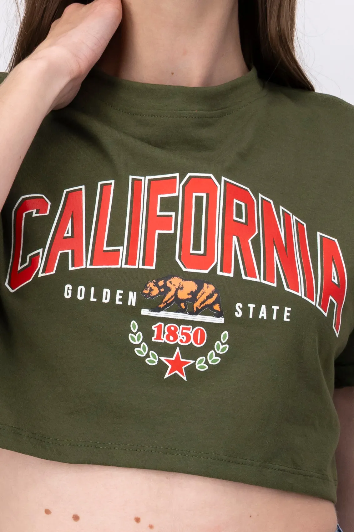 Playera Crop California sold by Shasa product image thumbnail 5