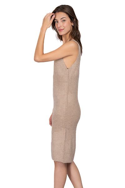 Vestido mini acanalado escote v sold by Shasa product image thumbnail 3