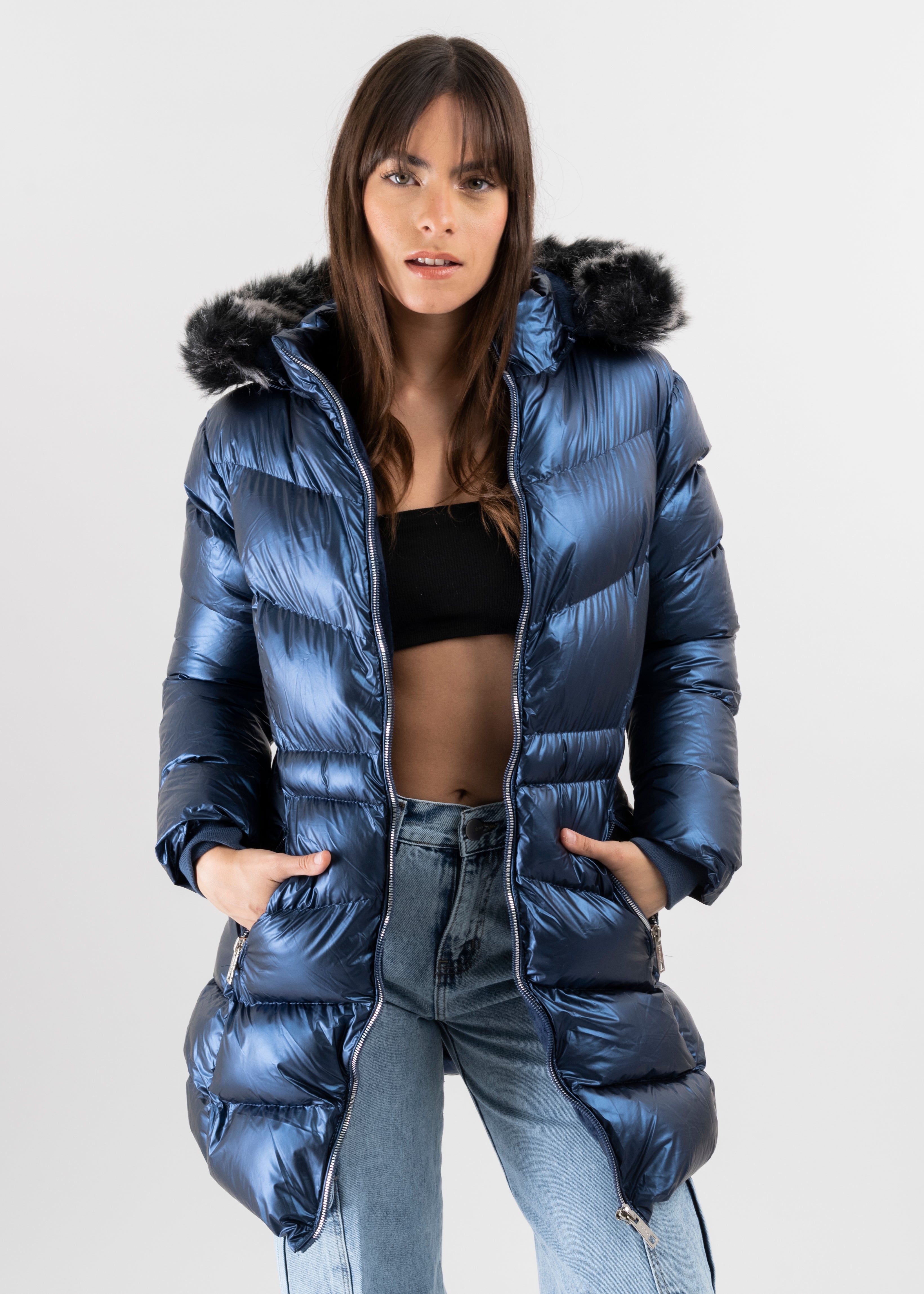 Chamarra capitonada metálica sold by Shasa product image thumbnail 2