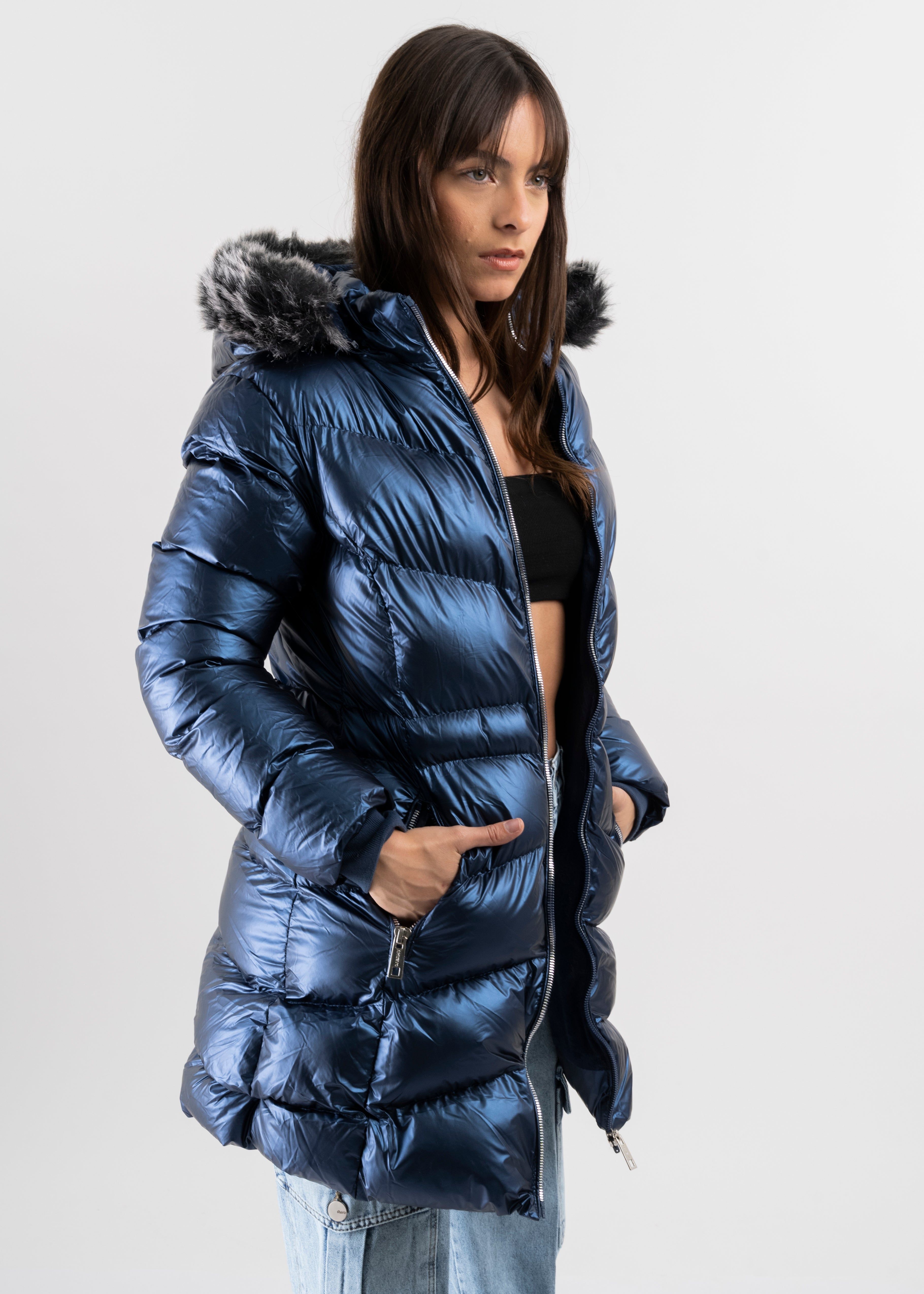 Chamarra capitonada metálica sold by Shasa product image thumbnail 3