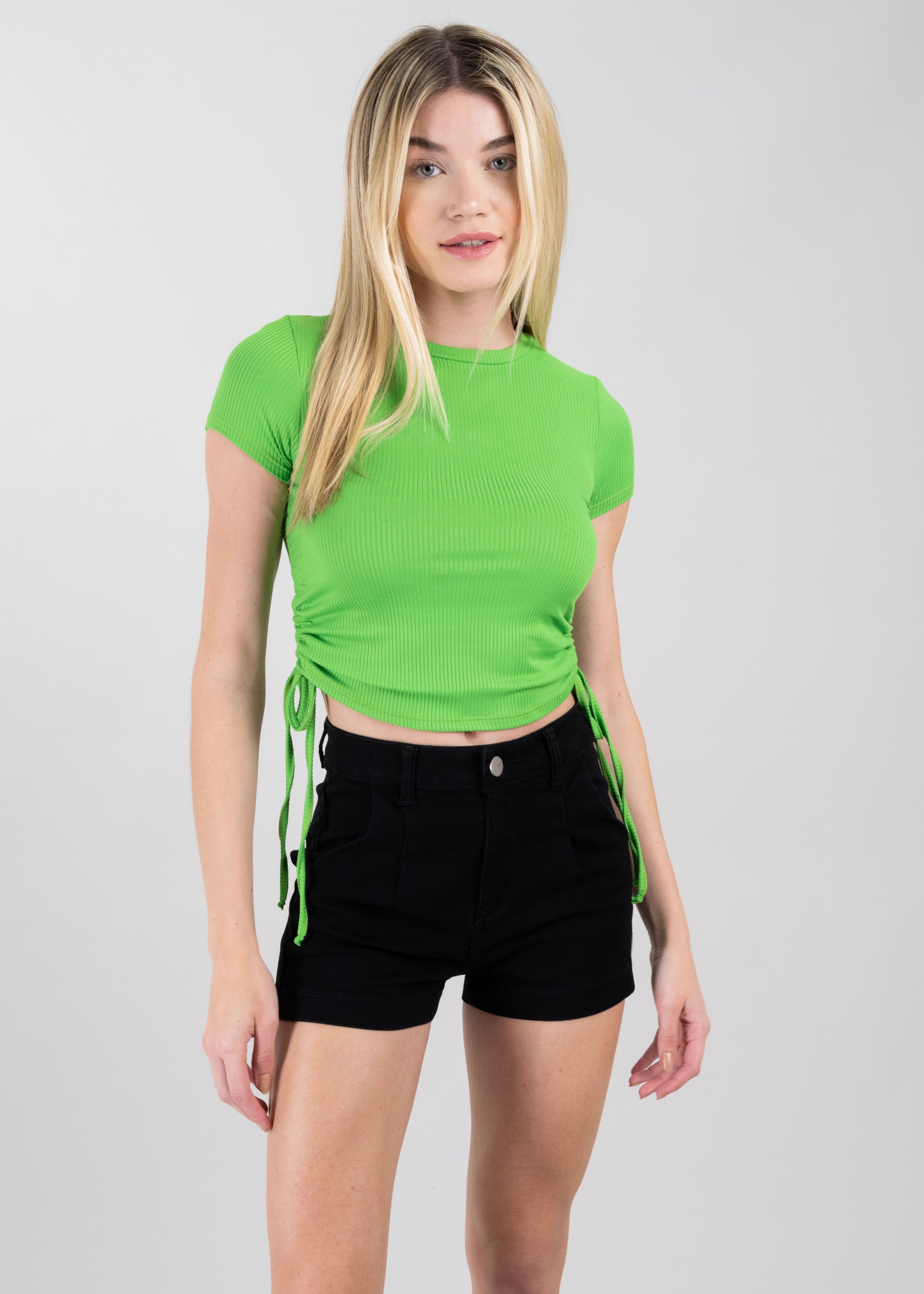 Top acanalado cinta lateral sold by Shasa