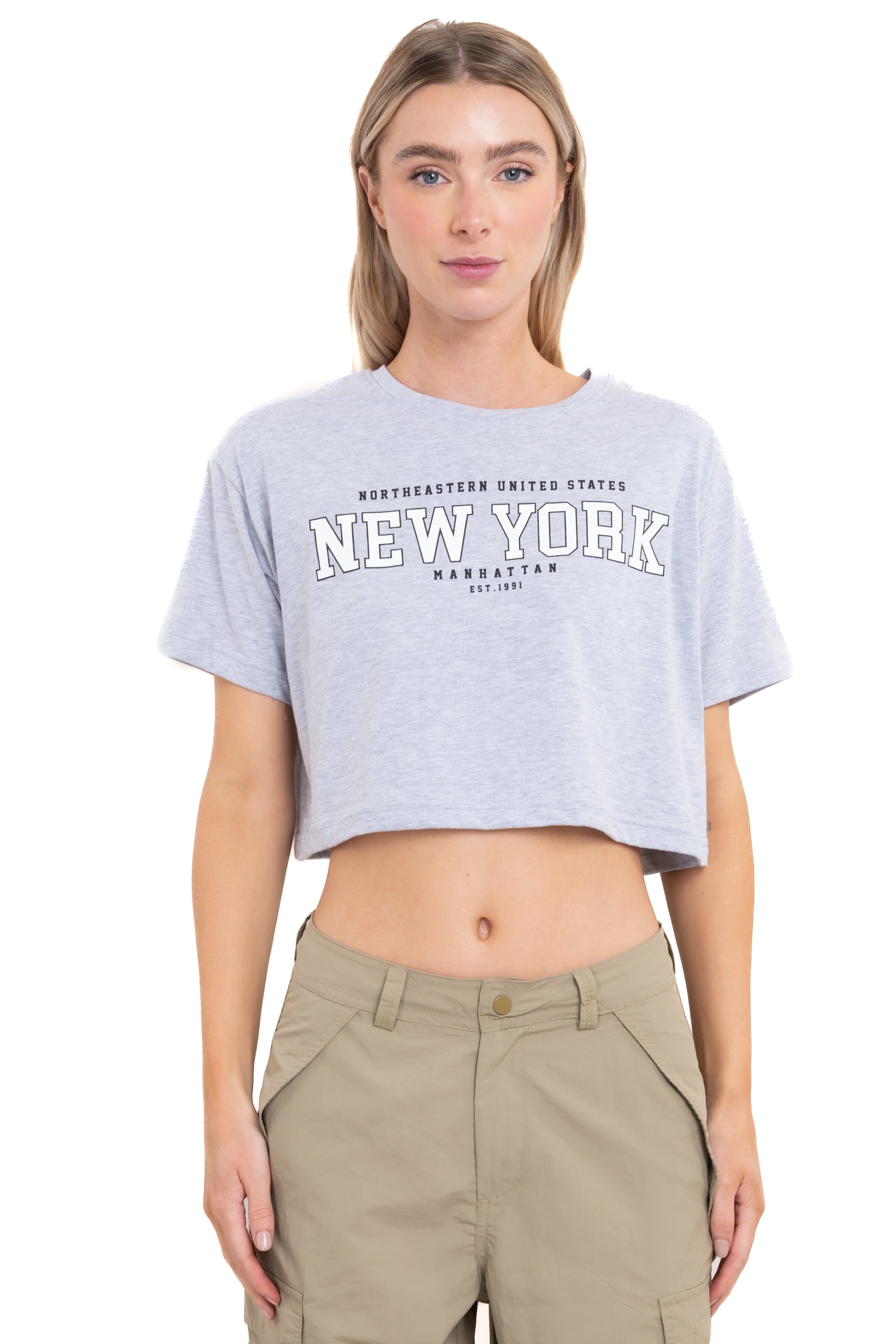 Top Crop Estampado New York sold by Shasa product image thumbnail 2