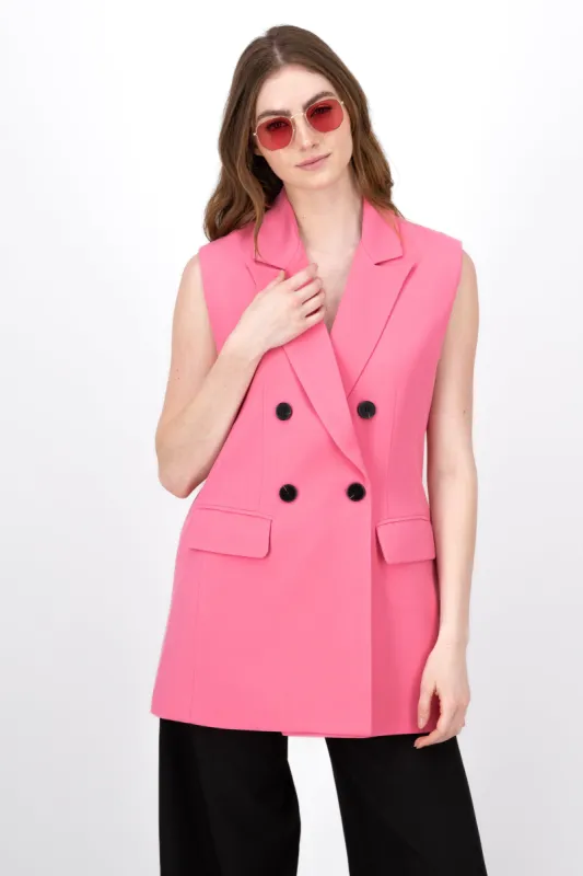 Chaleco Sastreado Largo Cruzado sold by Shasa