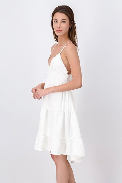 Vestido mini crochet olanes sold by Shasa product image thumbnail 3