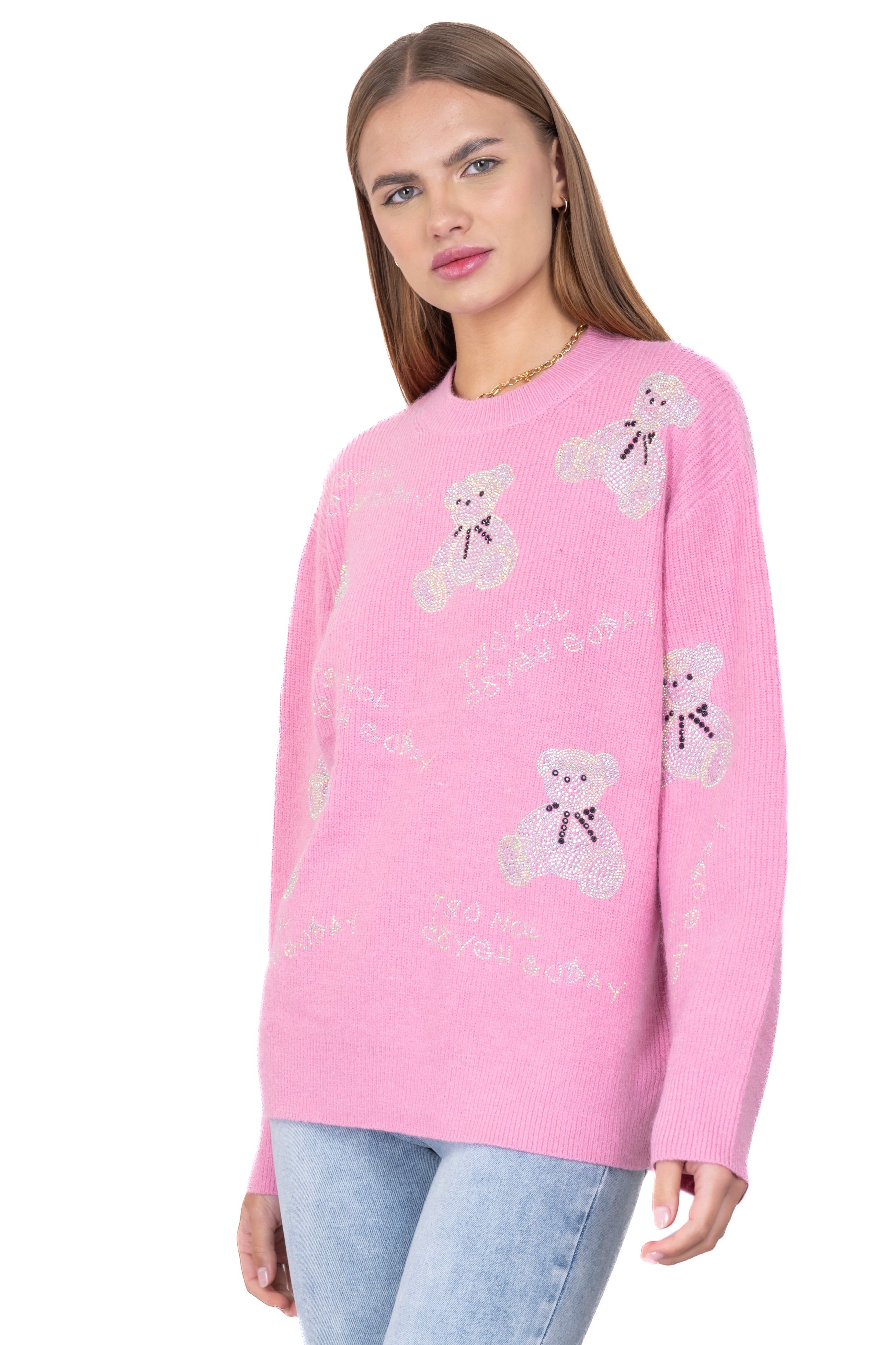 Suéter tejido acanalado ositos brillos sold by Shasa product image thumbnail 2