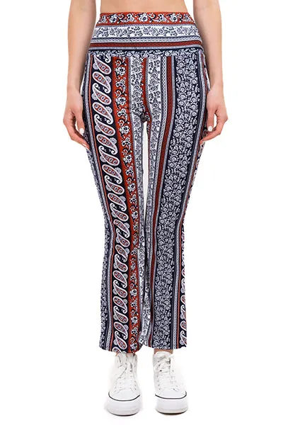 Pantalón flared paisley sold by Shasa