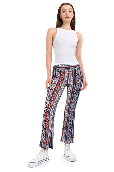 Pantalón flared paisley sold by Shasa product image thumbnail 2