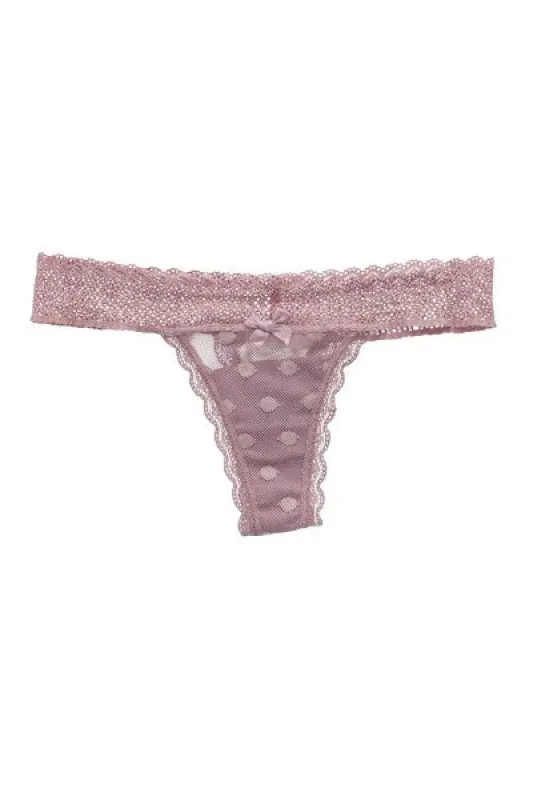 Tanga Encaje Puntos sold by Shasa