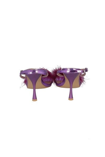 Tacón alto cintas plumas sold by Shasa product image thumbnail 4