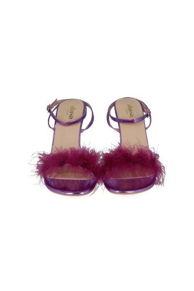 Tacón alto cintas plumas sold by Shasa product image thumbnail 2