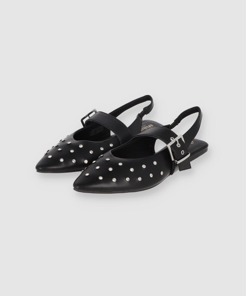 Flat Puntal Sling Back Correa Brillos sold by Shasa