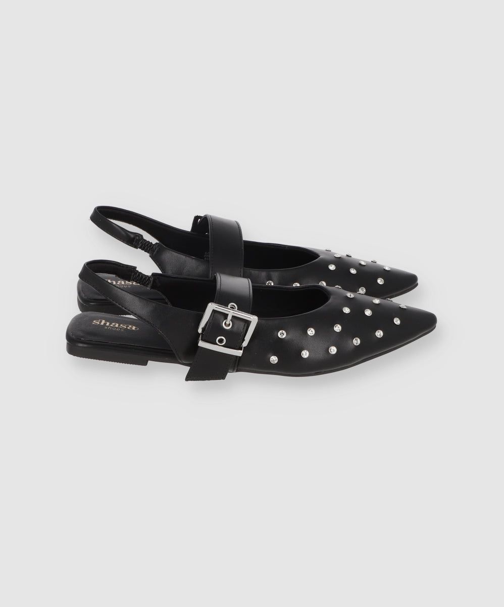 Flat Puntal Sling Back Correa Brillos sold by Shasa product image thumbnail 3