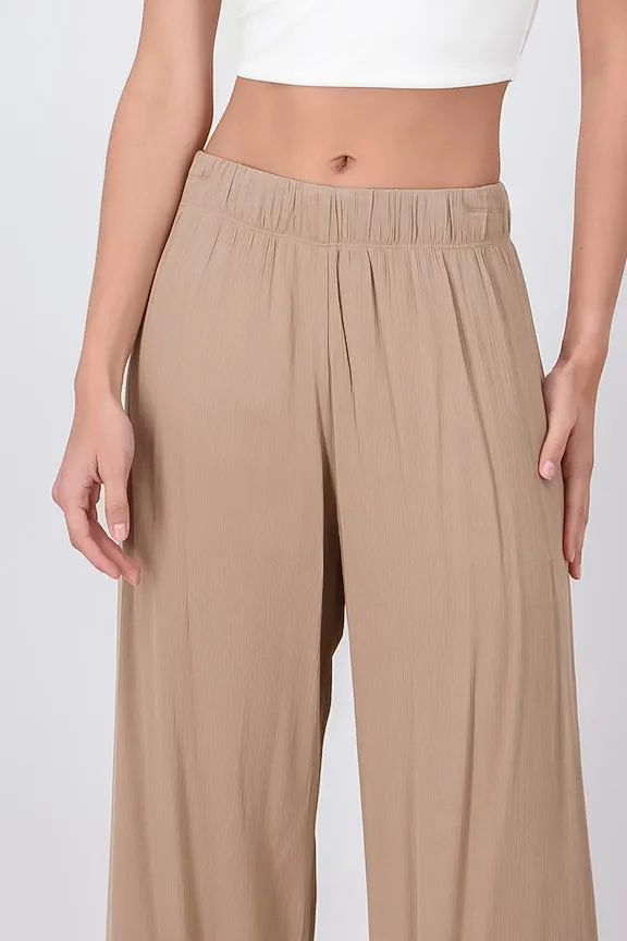 Pantalón Wide Leg Cintura Elástico sold by Shasa product image thumbnail 5