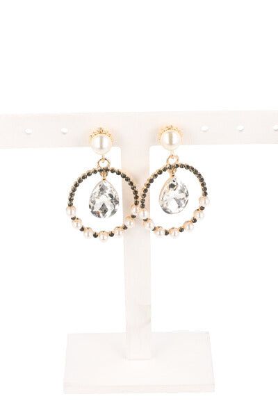 Aretes Circulo Diamante sold by Shasa