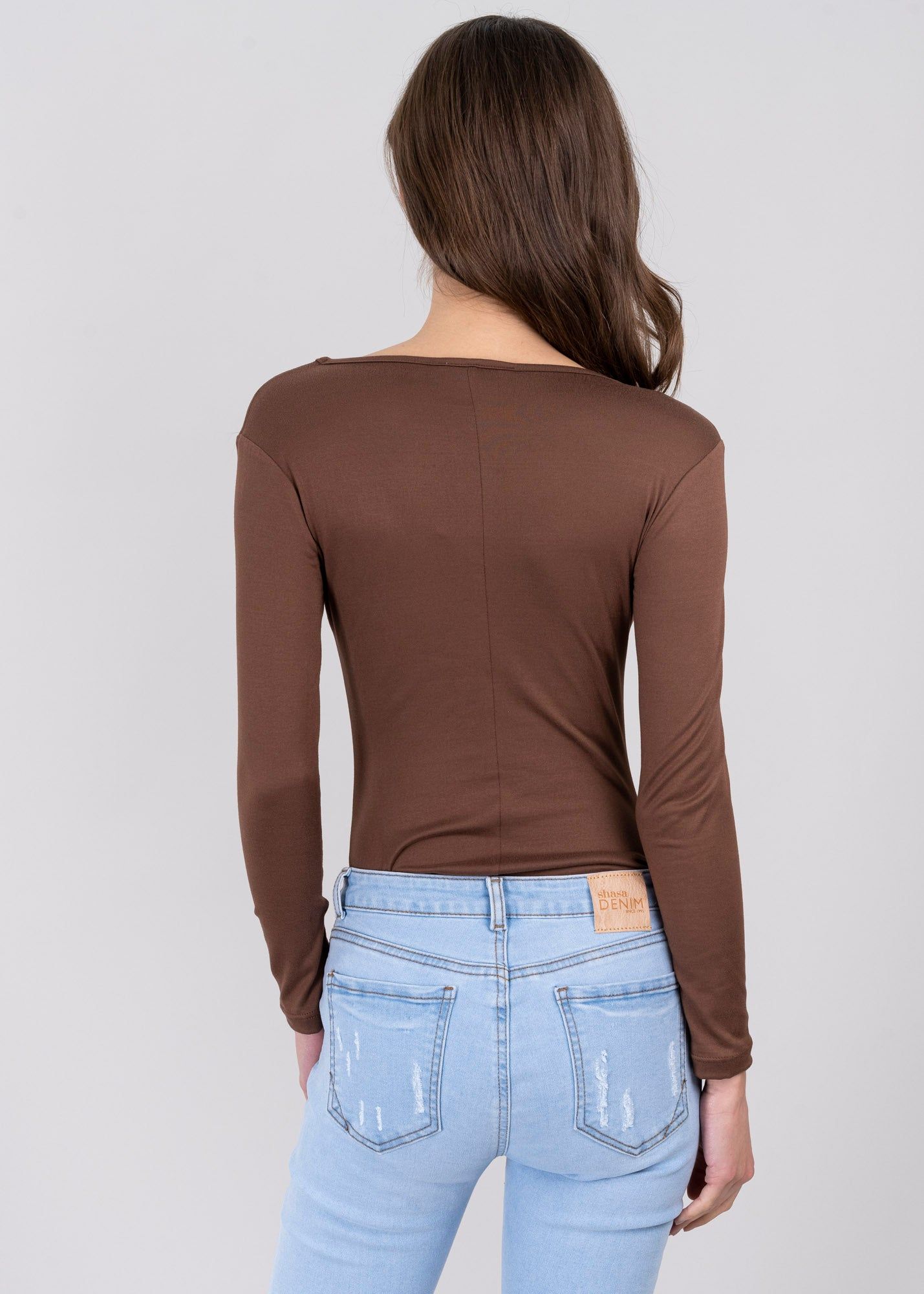 Bodysuit liso escote sold by Shasa product image thumbnail 4