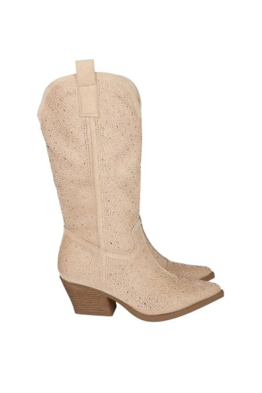 Bota Larga Vaquera Full Brillos sold by Shasa