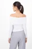 Top rib off shoulder sold by Shasa