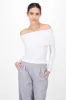 Top rib off shoulder sold by Shasa