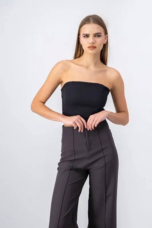 Top liso strapless sold by Shasa