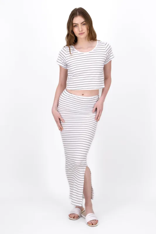 Falda Maxi Rayas sold by Shasa
