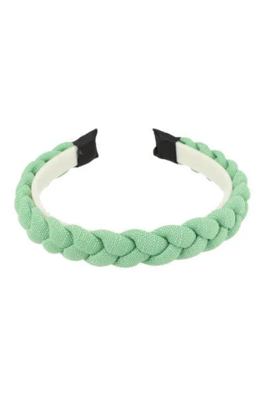 Diadema  trenzada tela sold by Shasa