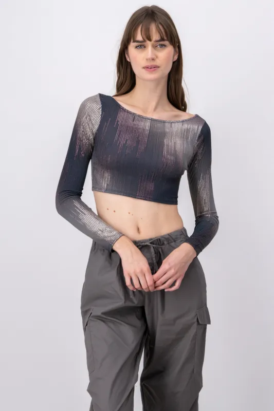 Top manga larga degradado sold by Shasa