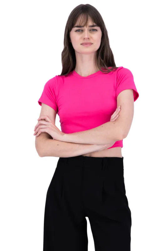 Top manga corta liso sold by Shasa