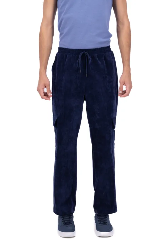 Pantalón recto cargo terciopelo sold by Shasa