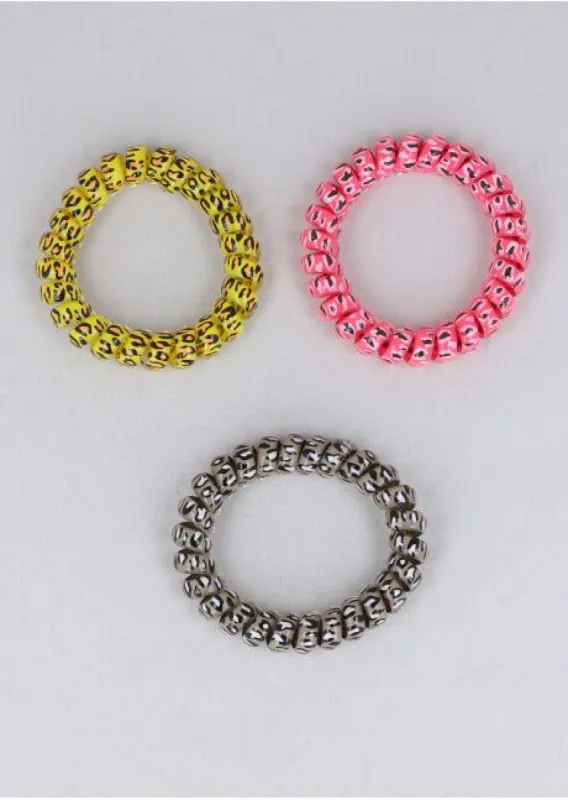 Set 3 Ligas Animal Print sold by Shasa