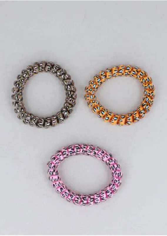 Set 3 Ligas Animal Print sold by Shasa