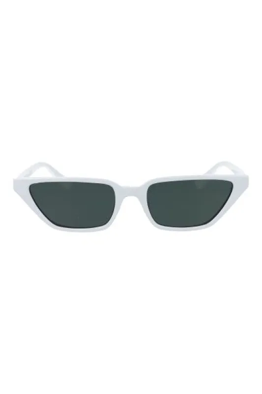 Lentes transparentes rectangulares cateye sold by Shasa