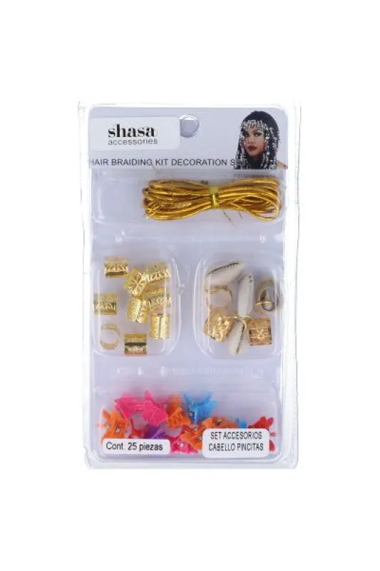 Set 25 piezas accesorios cabello sold by Shasa