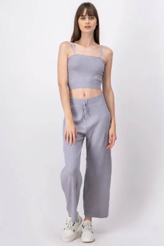 Pantalón tejido acanalado sold by Shasa