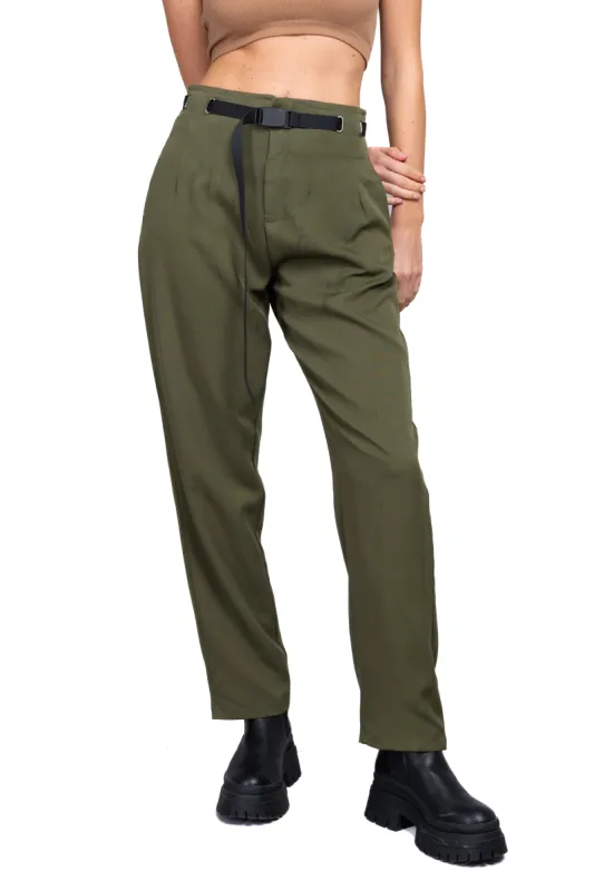 Pantalón Recto Cinturón sold by Shasa