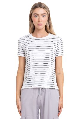 Playera manga corta rayas sold by Shasa