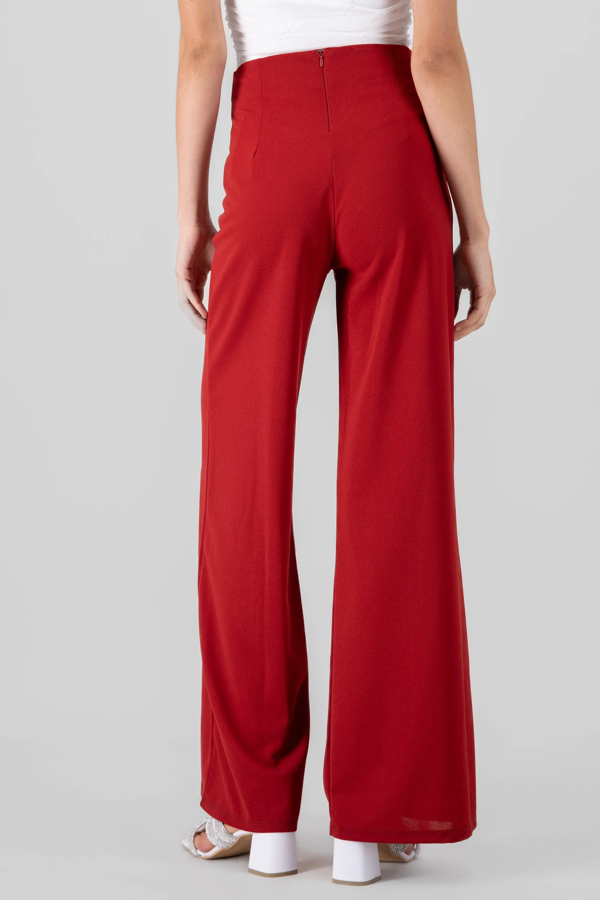 Pantalón Wide Leg Cintura Alta Costuras sold by Shasa product image thumbnail 4