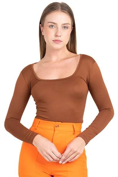 Bodysuit Liso Escote Cuadrado sold by Shasa