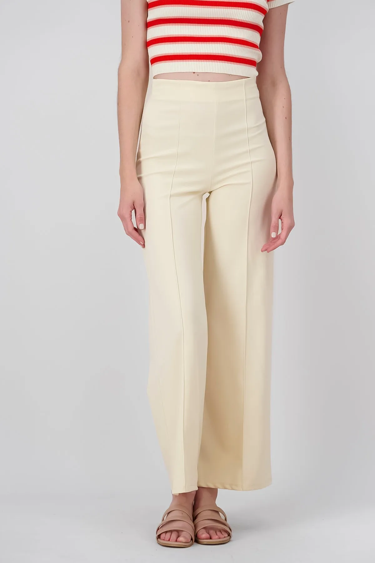 Pantalón Wide Leg Cintura Alta Costuras sold by Shasa product image thumbnail 2