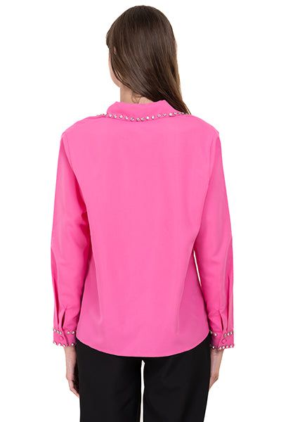 Camisa aplicación brillos solapa sold by Shasa product image thumbnail 4