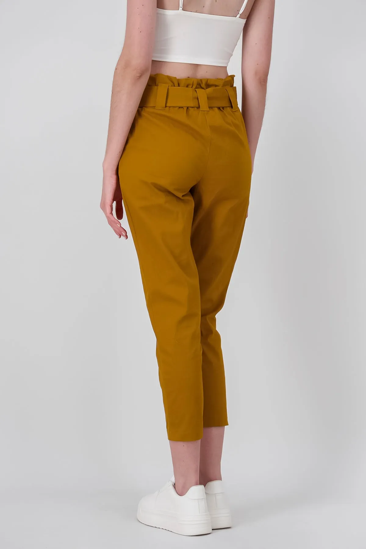 Pantalón Paper Bag Cintura Alta Cinturón sold by Shasa product image thumbnail 4