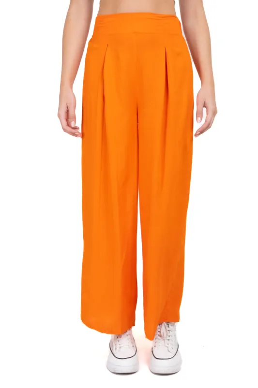 Pantalón culotte cintura alta pinzas sold by Shasa