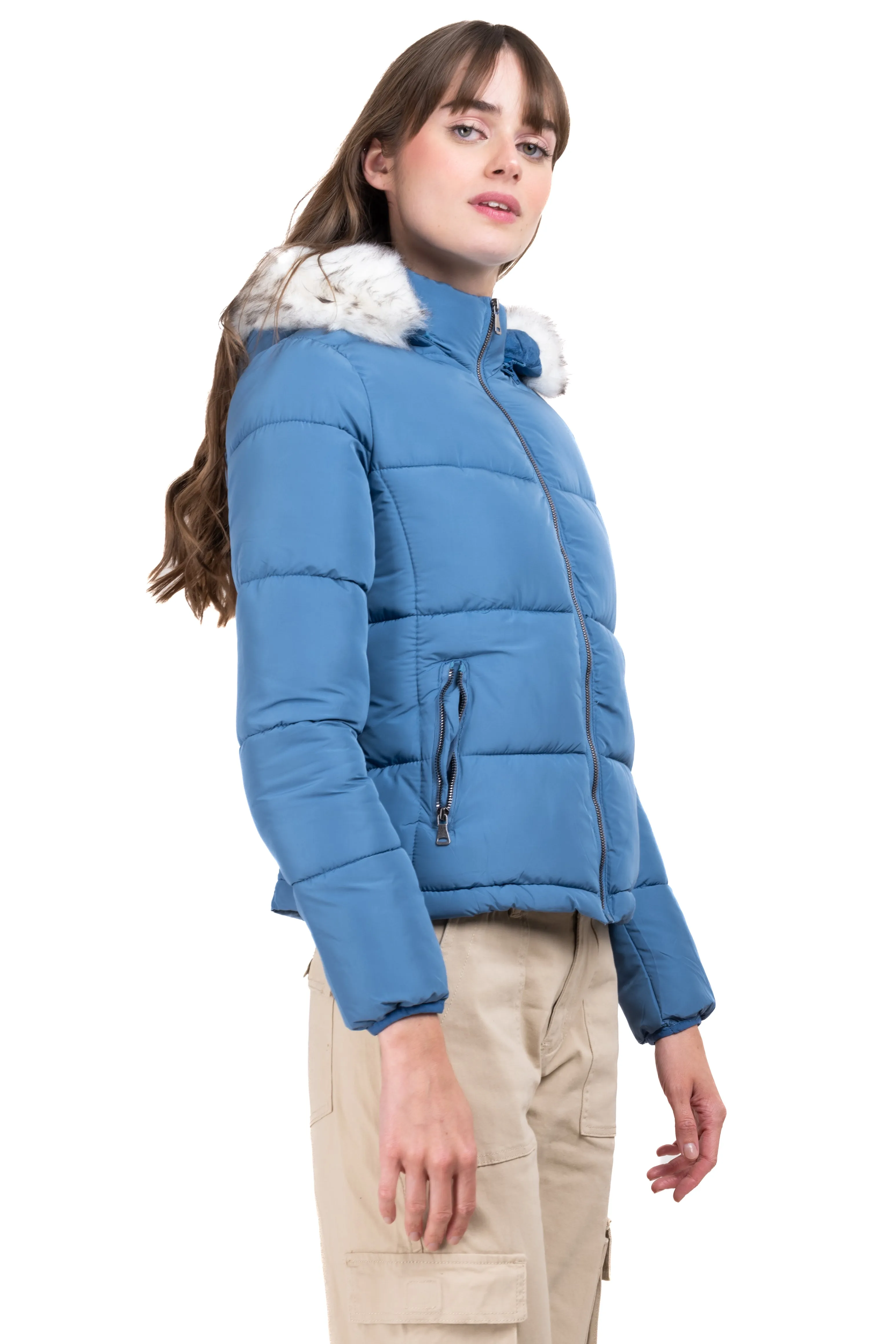 Chamarra capitonada gorro peluche sold by Shasa product image thumbnail 3