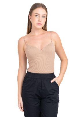 Bodysuit liso escote v sold by Shasa