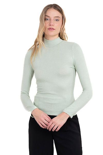 Suéter liso manga larga cuello alto sold by Shasa product image thumbnail 5