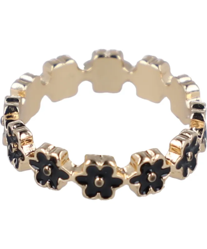 Anillo Metálico Flores sold by Shasa