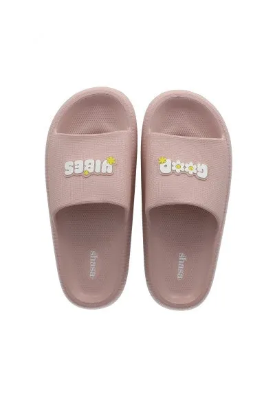 Sandalias slide frase delantera sold by Shasa