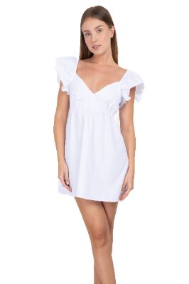 Vestido manga olan V sold by Shasa